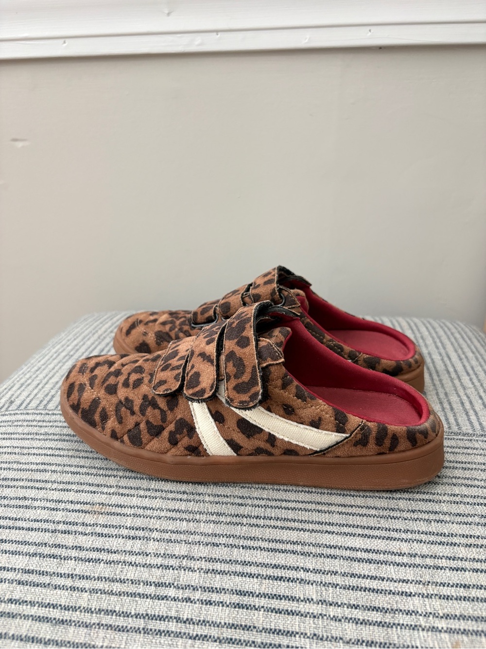 Steve Madden Leopard Print Slip-On Sneakers